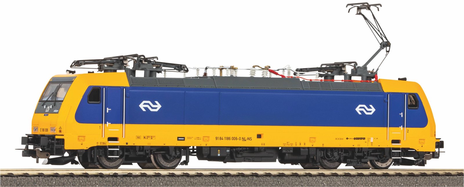 E-Lok BR 186 NS VI + DSS 8pol.