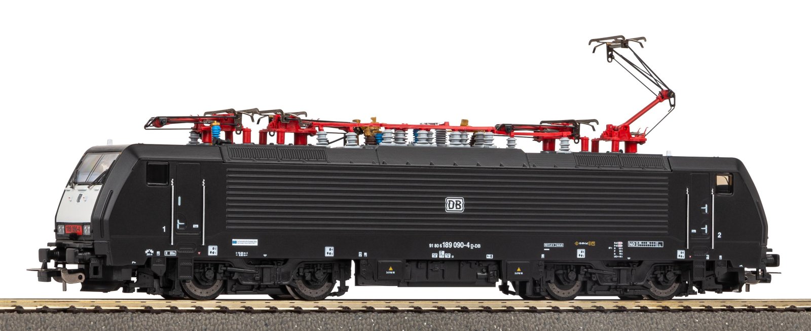 E-Lok BR 189 Schwarz DB AG VI + DSS PluX22