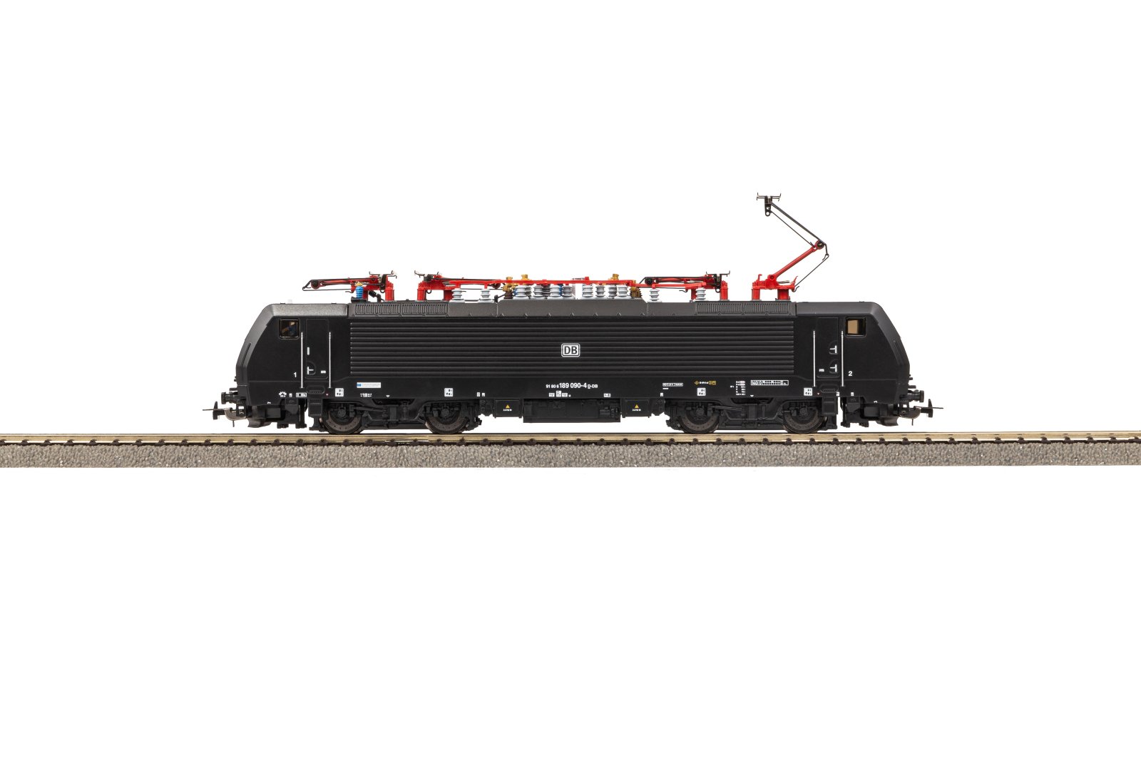 ~E-Lok BR 189 Schwarz DB AG VI + PluX22 Dec.