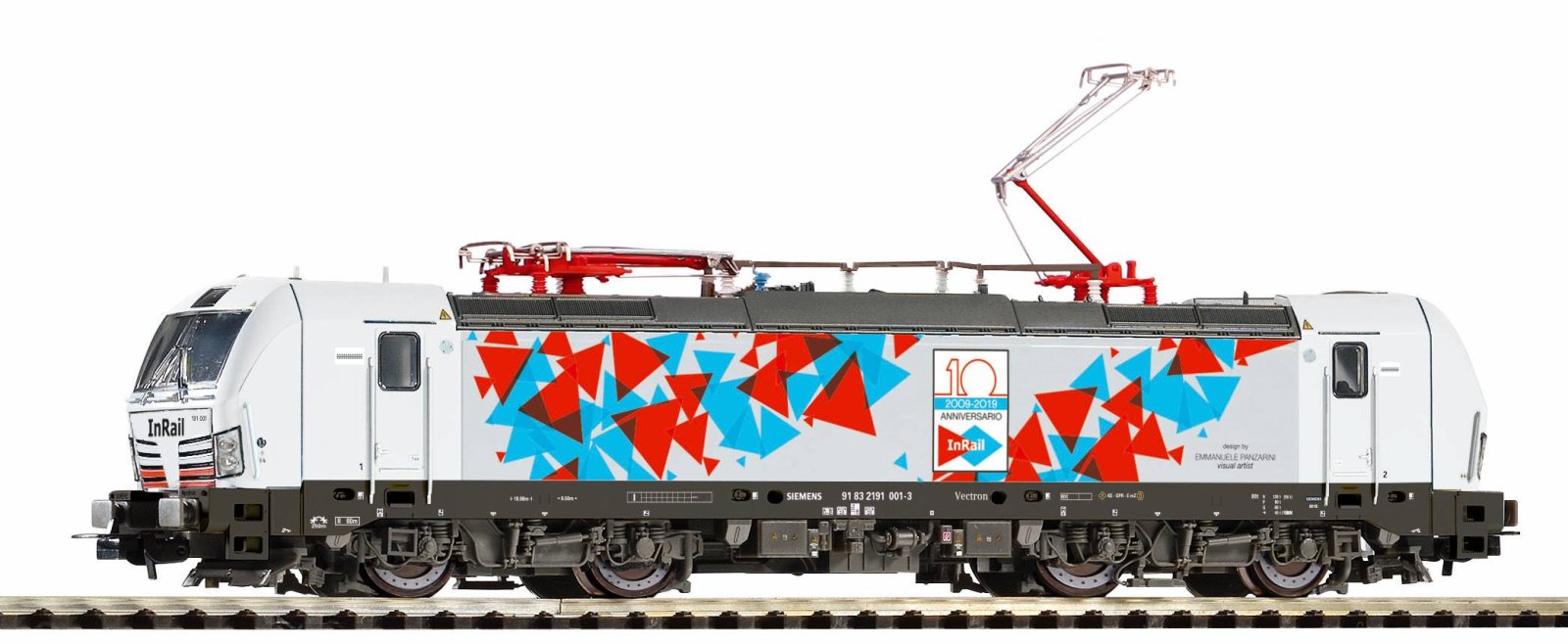 E-Lok BR 191 InRail VI + DSS PluX22