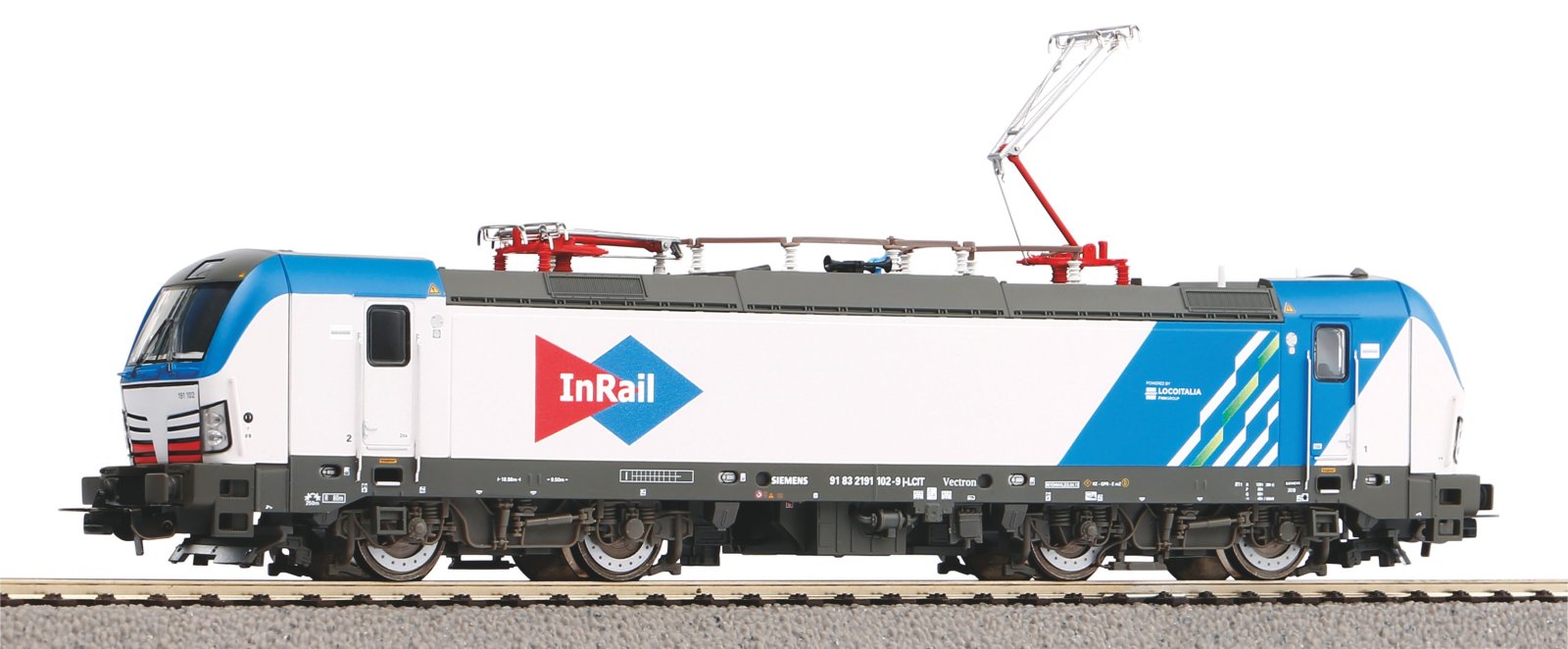 E-Lok BR 191.1 InRail VI + DSS PluX22