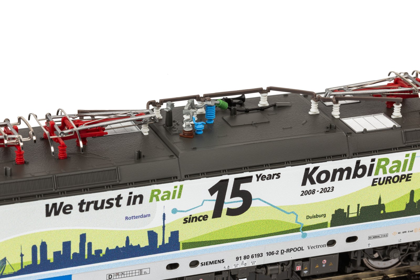 E-Lok BR 193 Kombirail VI + DSS PluX22