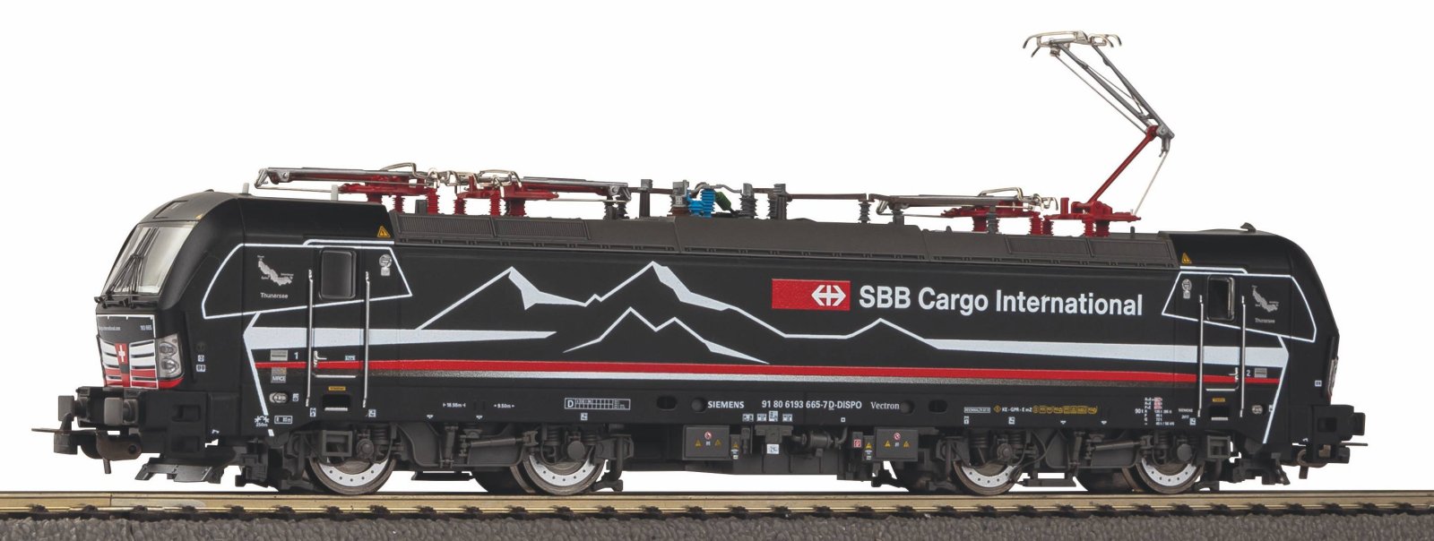 E-Lok BR 193 Thuner See SBB VI + DSS PluX22