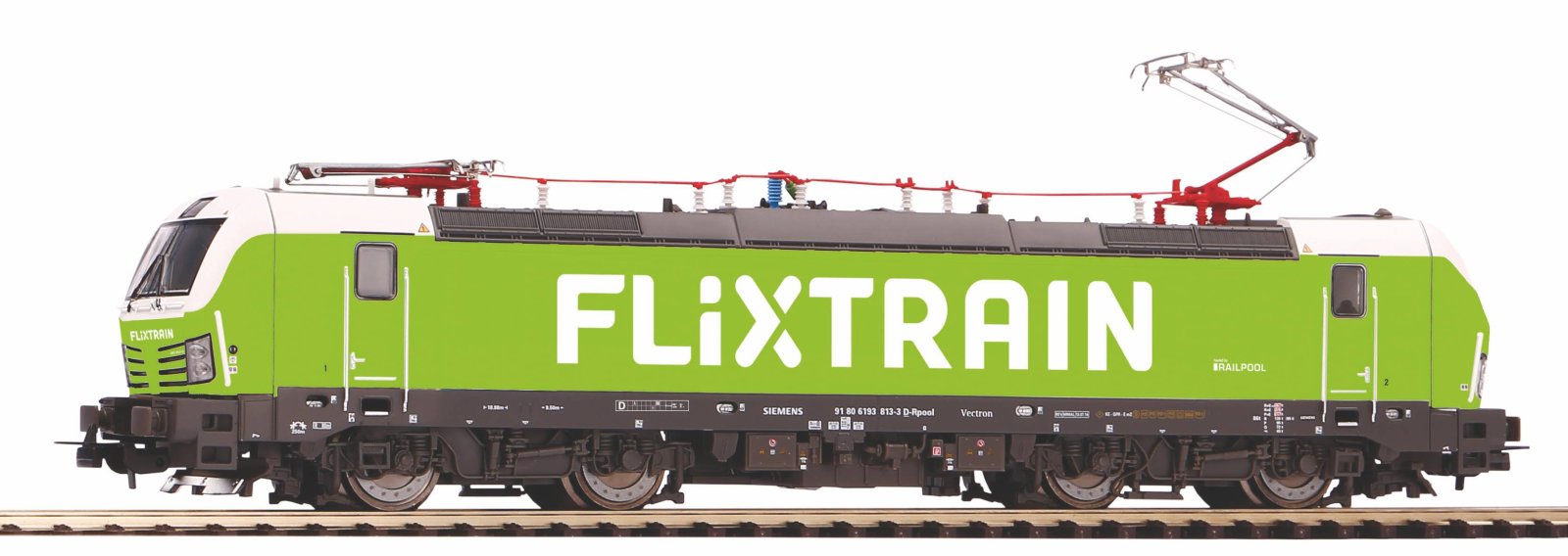 ~E-Lok BR 193 Vectron Flixtrain VI + PluX16 Dec.