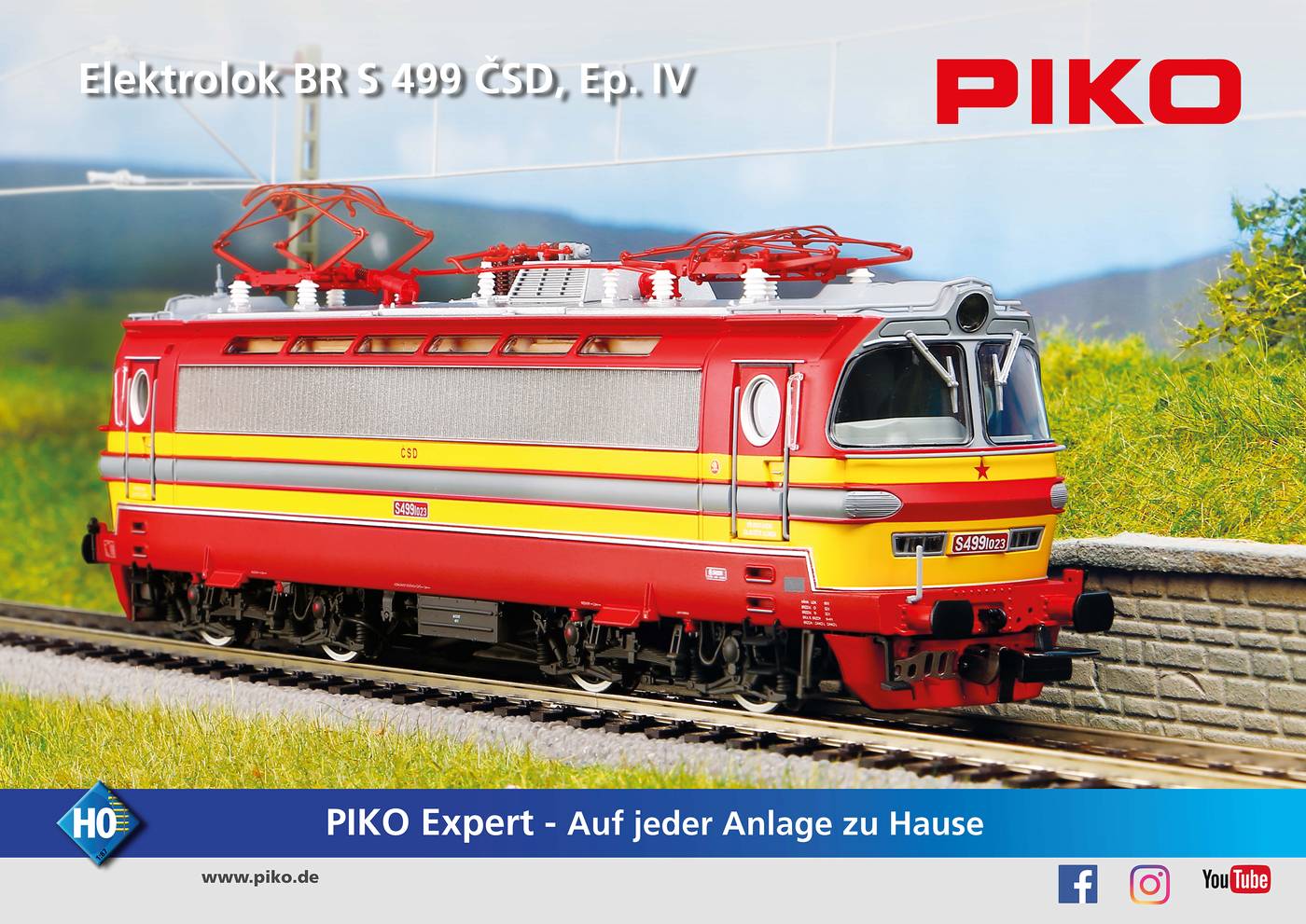 ~E-Lok BR S499 CSD IV + PluX22 Dec.
