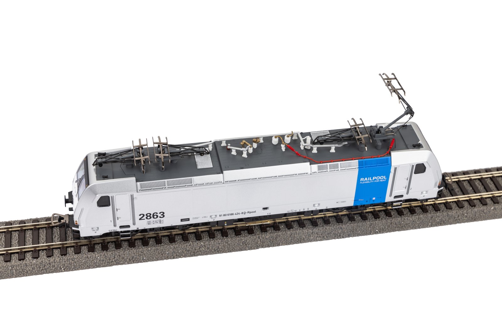 E- Lok E 186 Railpool VI + DSS 8pol.