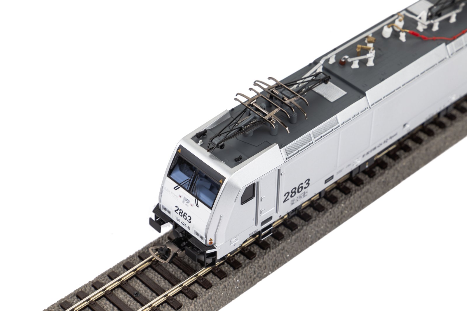 E- Lok E 186 Railpool VI + DSS 8pol.