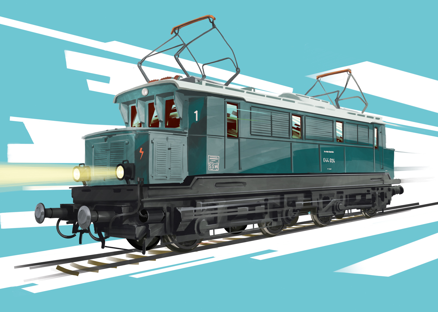 E-Lok E44 DRG II Retro