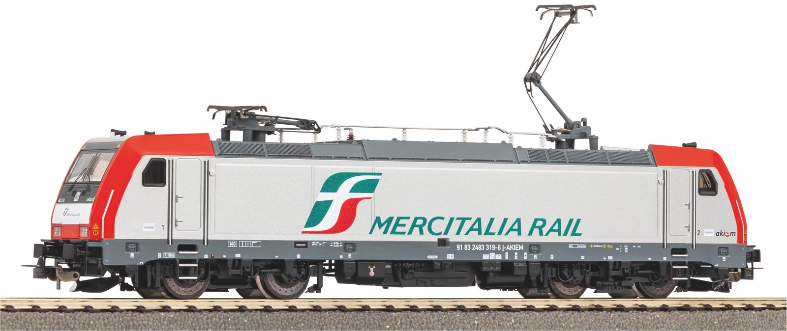 E-Lok E.483 Mercitalia VI + DSS 8pol.