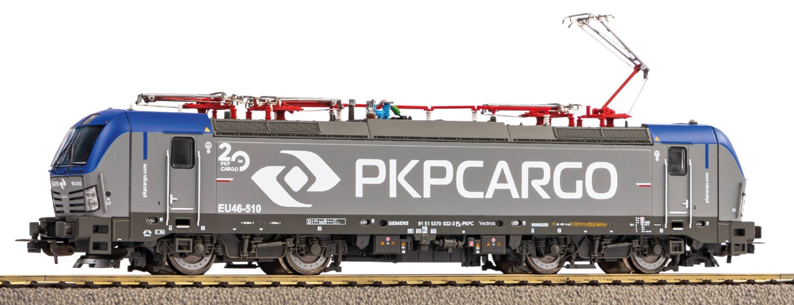 E-Lok EU46 Vectron PKP Cargo VI + DSS PluX22