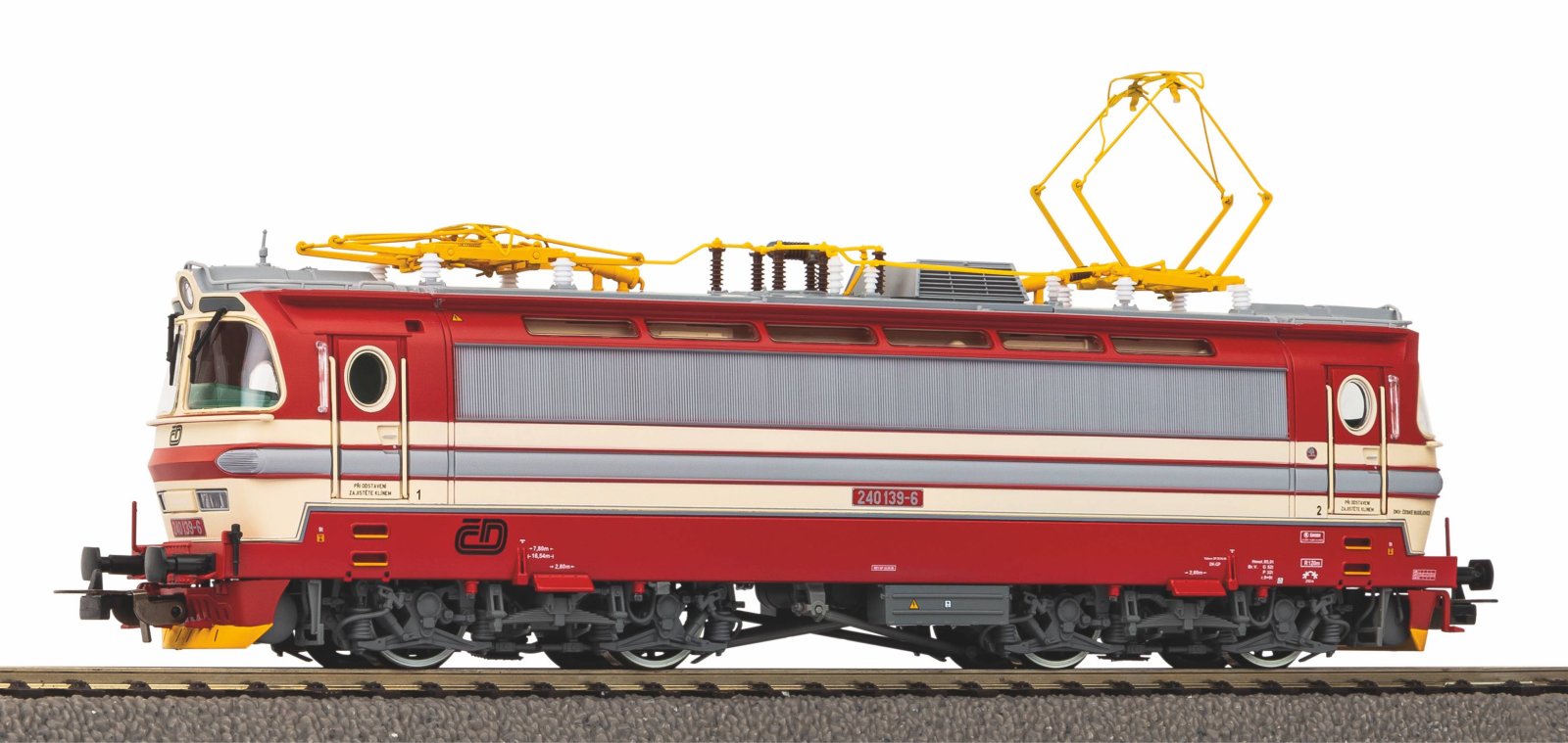 E-Lok Laminátka Reihe 240 ČD V + DSS PluX22