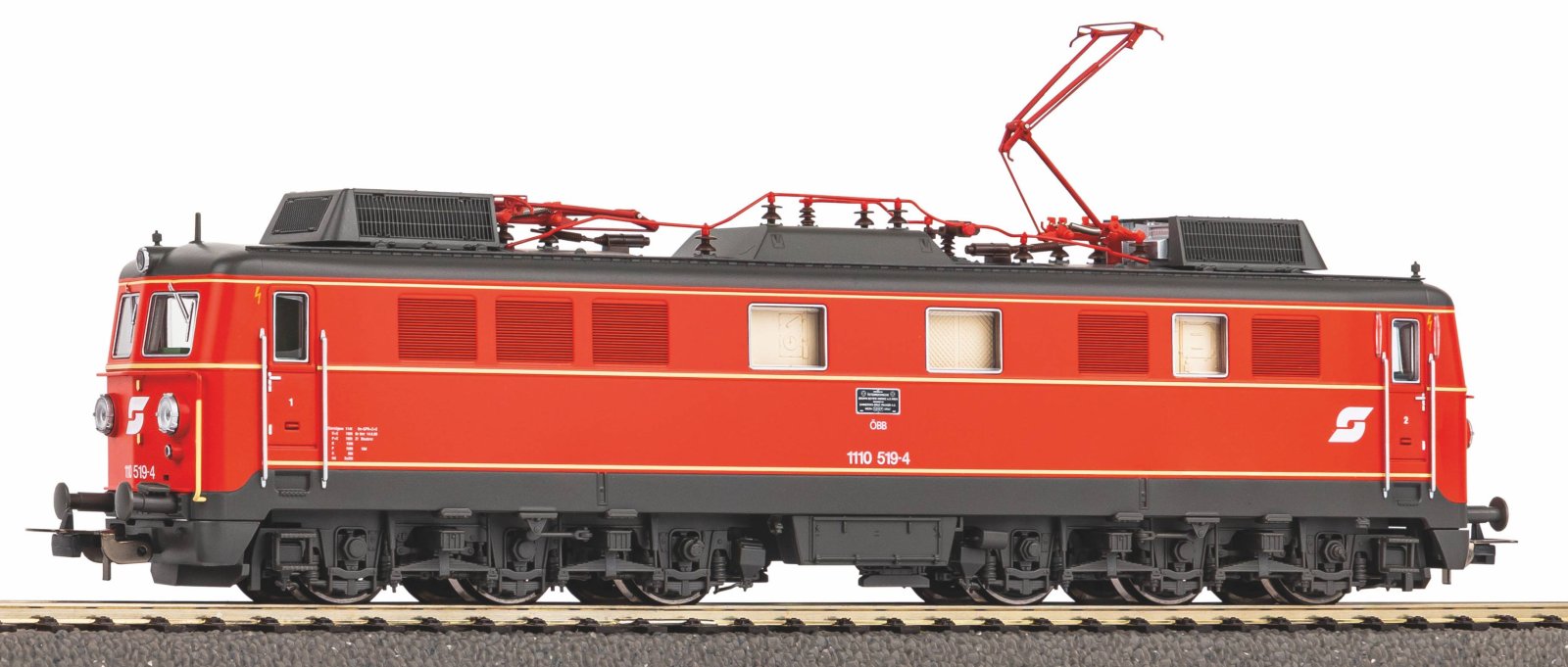 E-Lok Rh 1110.5 ÖBB V + DSS PluX22