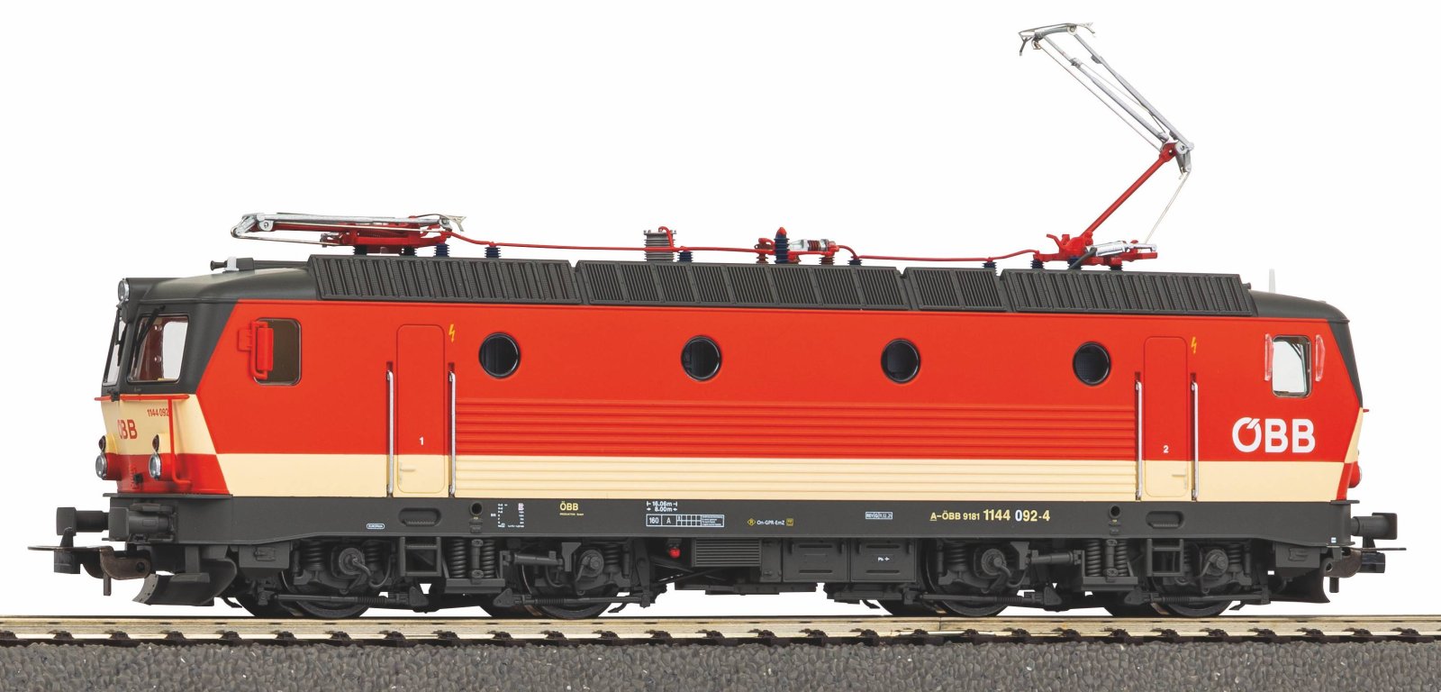 E-Lok Rh 1144 ÖBB V + DSS PluX22