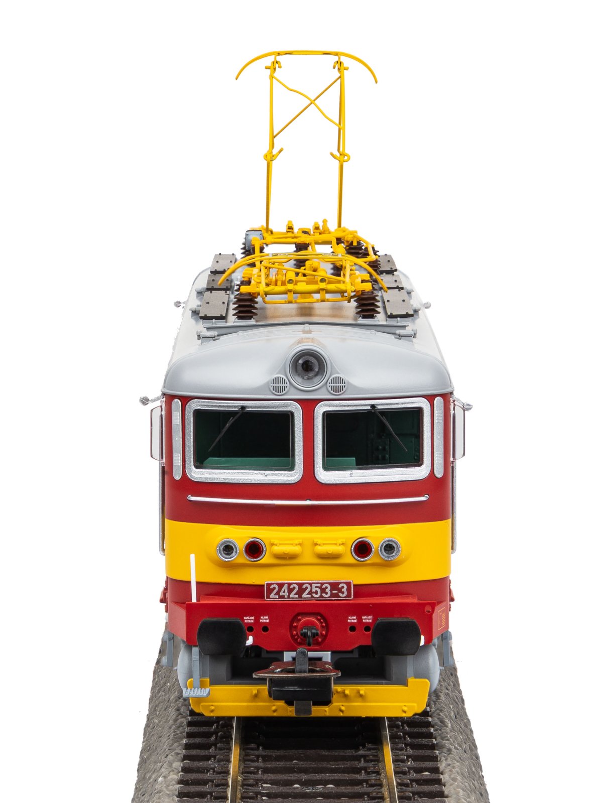 E-Lok Rh 242 rot-gelb ČSD V + DSS PluX22