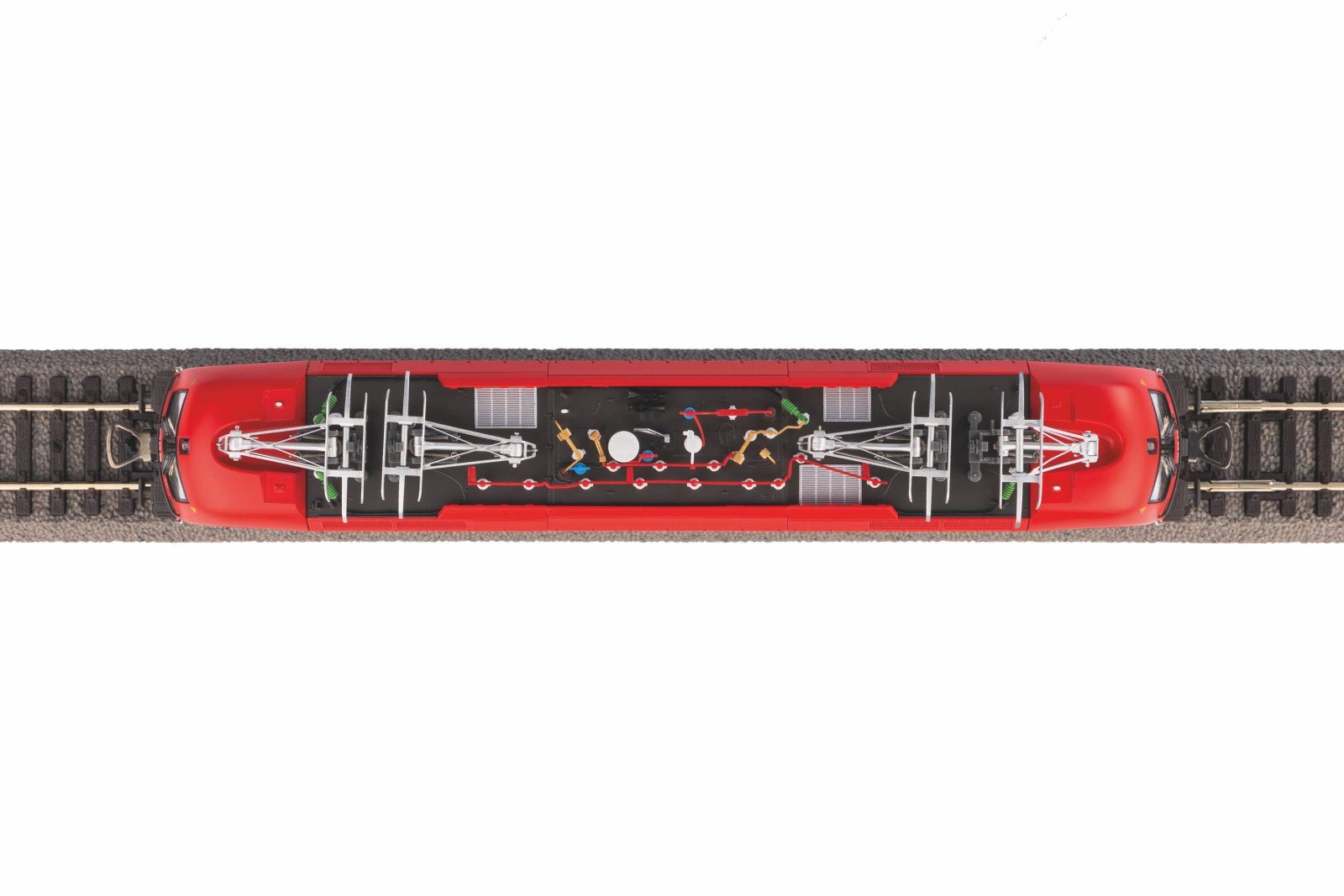 E-Lok Rh1216 ÖBB VI, 4 Pantos