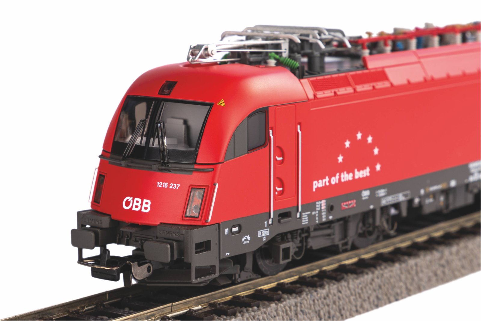 E-Lok Rh1216 ÖBB VI, 4 Pantos