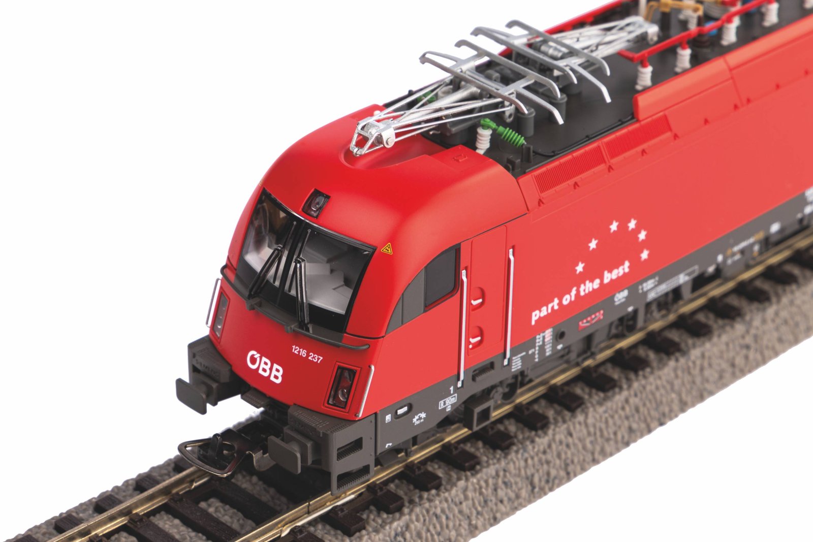 E-Lok Rh1216 ÖBB VI, 4 Pantos