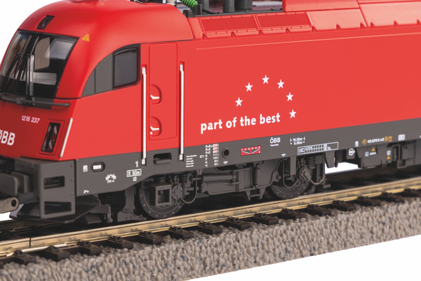E-Lok Rh1216 ÖBB VI, 4 Pantos