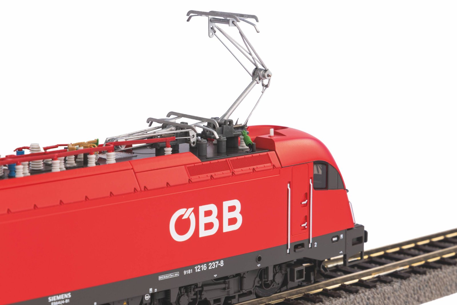 E-Lok Rh1216 ÖBB VI, 4 Pantos