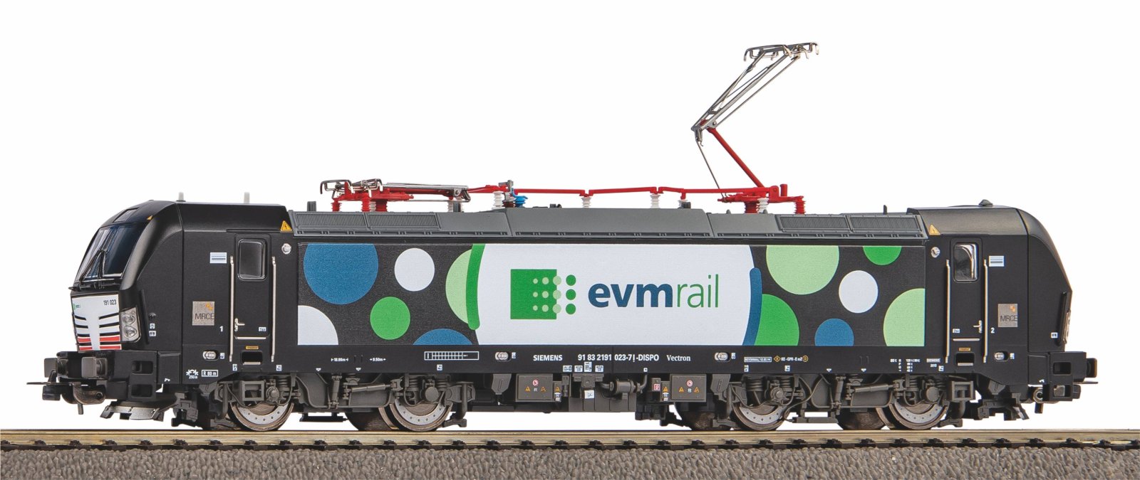 ~E-Lok/ Sound BR E191 EVM Rail VI + PluX22 Dec.
