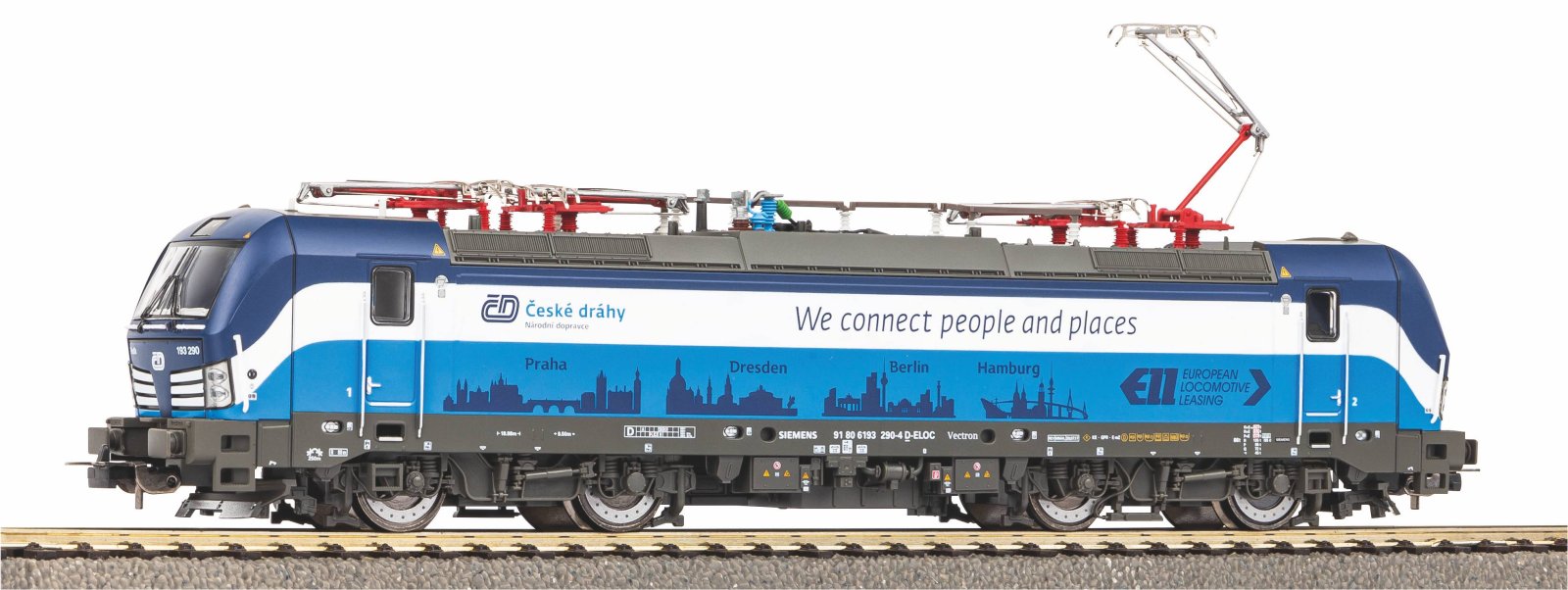 E-Lok Vectron CD Prag-Berlin-Hamburg VI + DSS PluX22