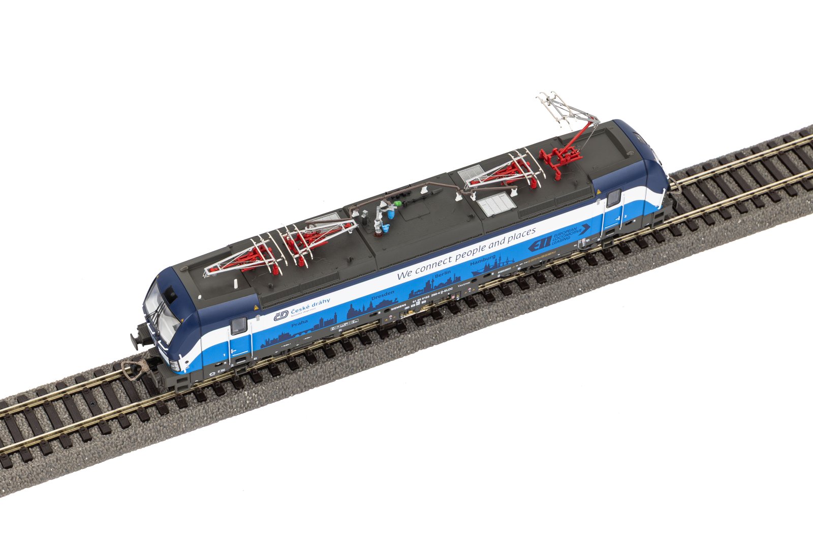 E-Lok Vectron CD Prag-Berlin-Hamburg VI + DSS PluX22