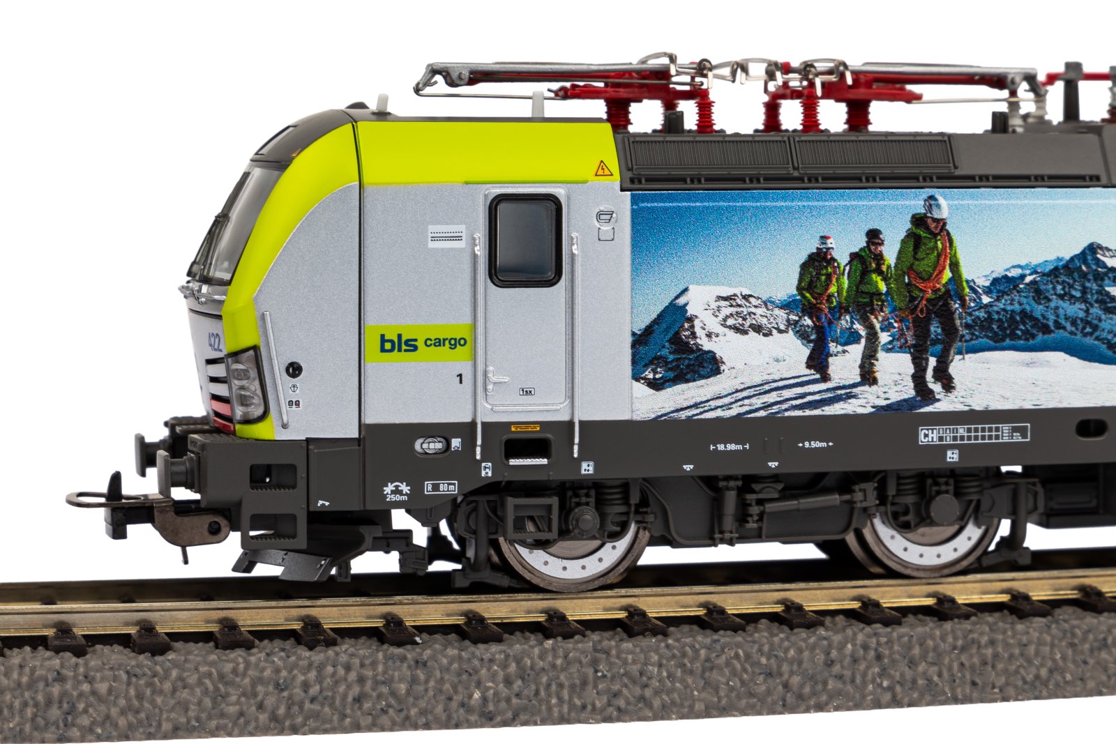 E-Lok Vectron New Alpinisti BLS VI + DSS PluX22