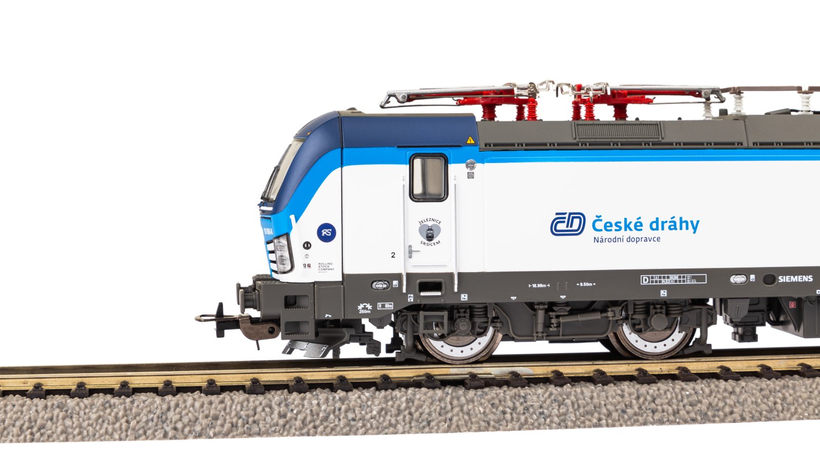 E-Lok Vectron QR code ČD VI + DSS PluX22