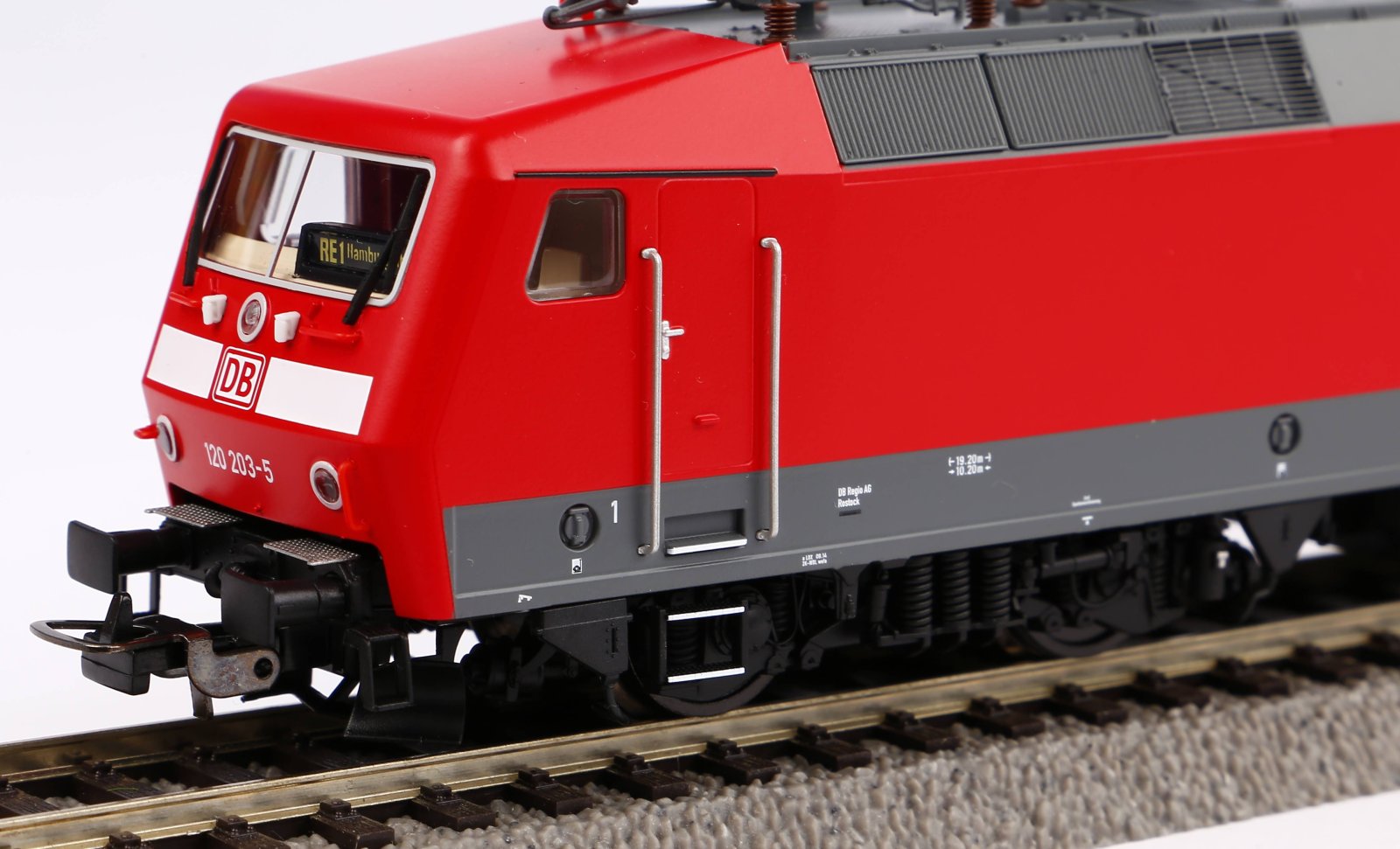 ~E-Lok/Sound 120 mit FIS DB AG VI + PluX22 Dec.