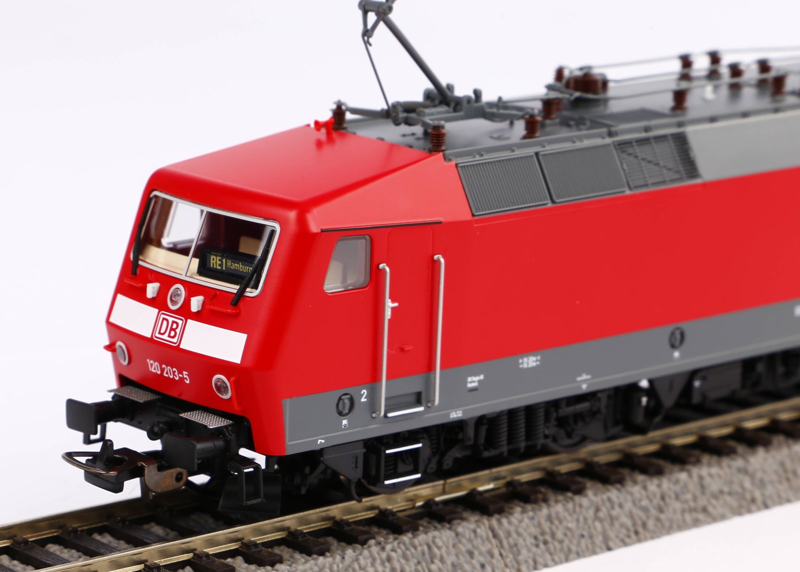 E-Lok/Sound 120 mit FIS DB AG VI + PluX22 Dec.