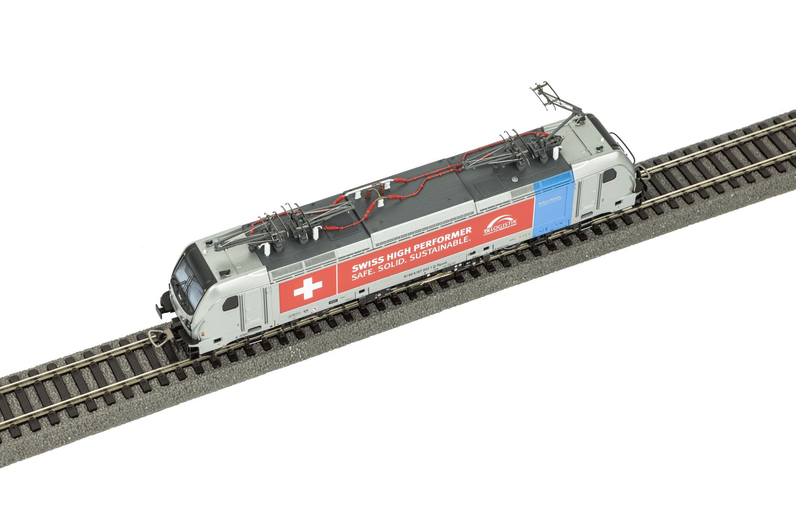 ~E-Lok/Sound 187 002 TX Logistik Railpool VI + PluX22 Dec.