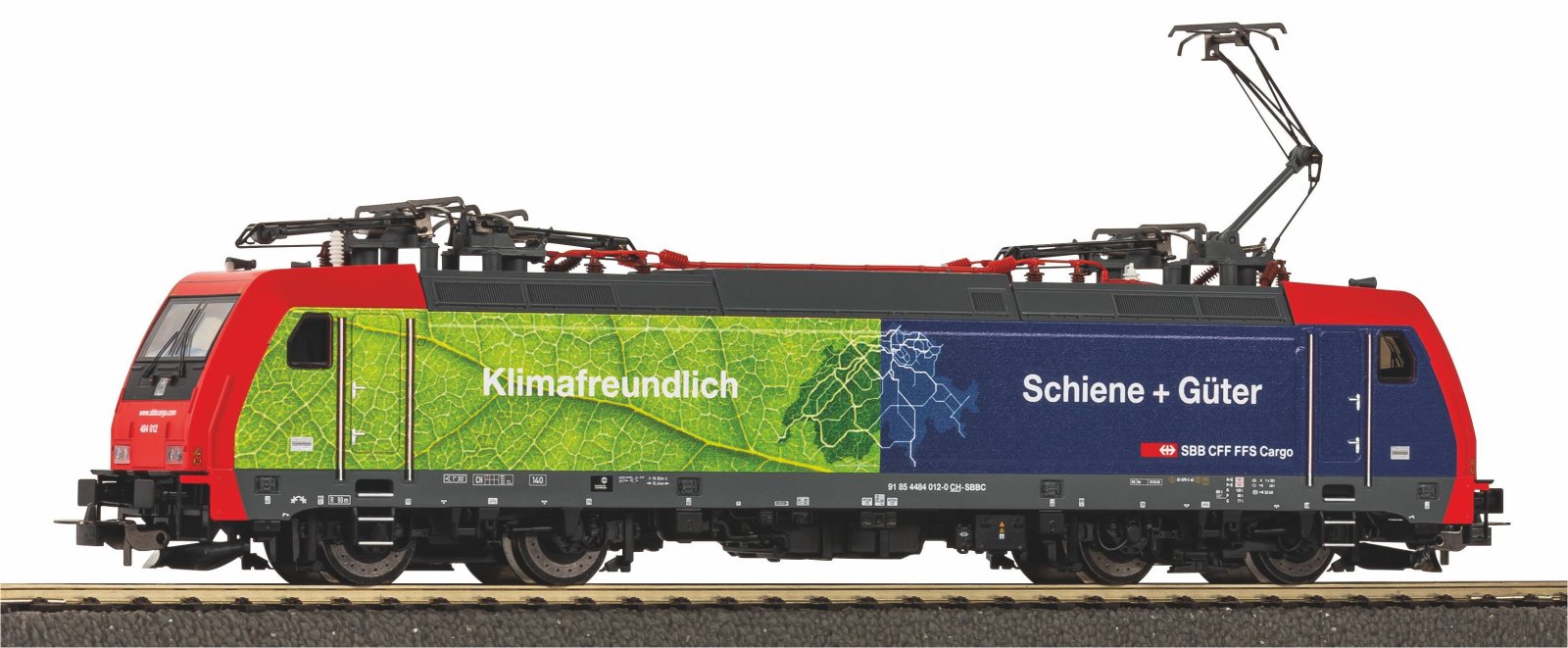 E-Lok/Sound 484 012 Ecoresponsable SBB VI + 8pol. Dec.