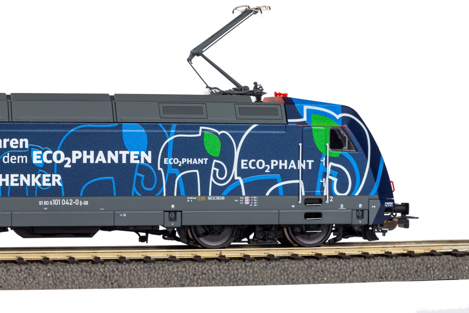 E-Lok/Sound BR 101 Ecophant DB AG VI + PluX22 Dec.