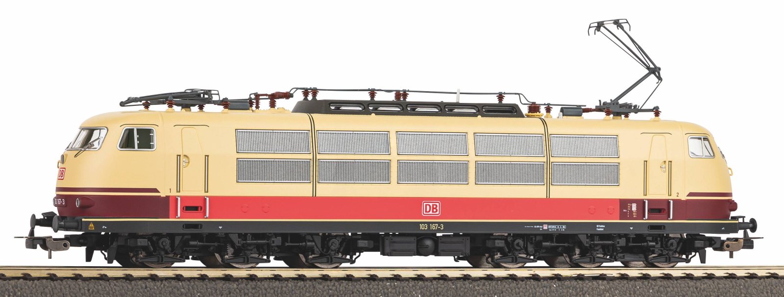 E-Lok/Sound BR 103 kurz DB AG V + PluX22 Dec.