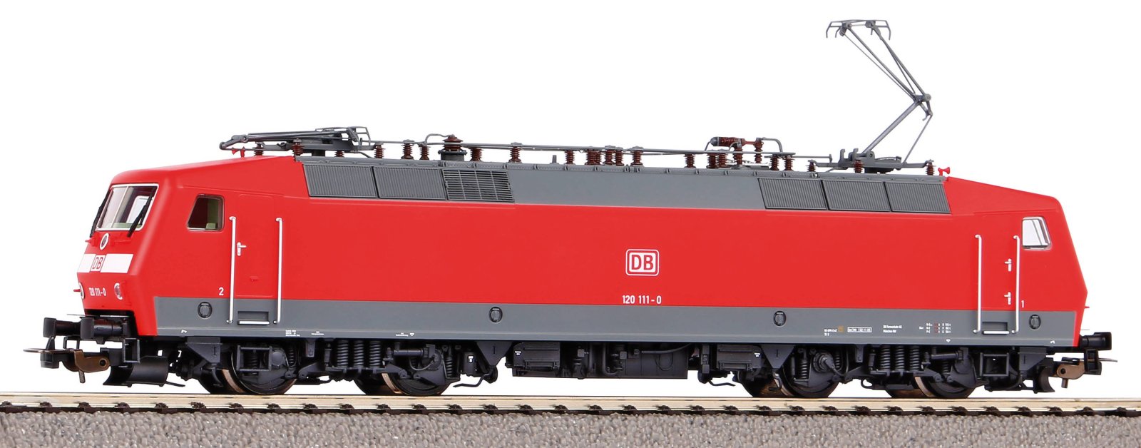 ~E-Lok/Sound BR 120 DB AG verkehrsrot V + PluX22 Dec.