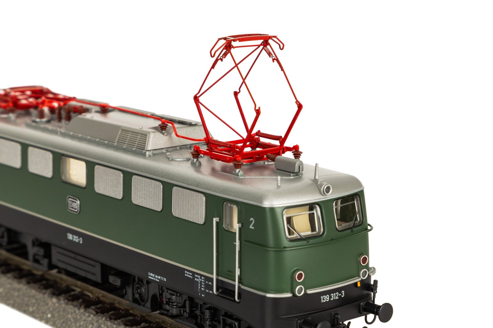 E-Lok/Sound BR 139 grün DB IV + PluX22 Dec.