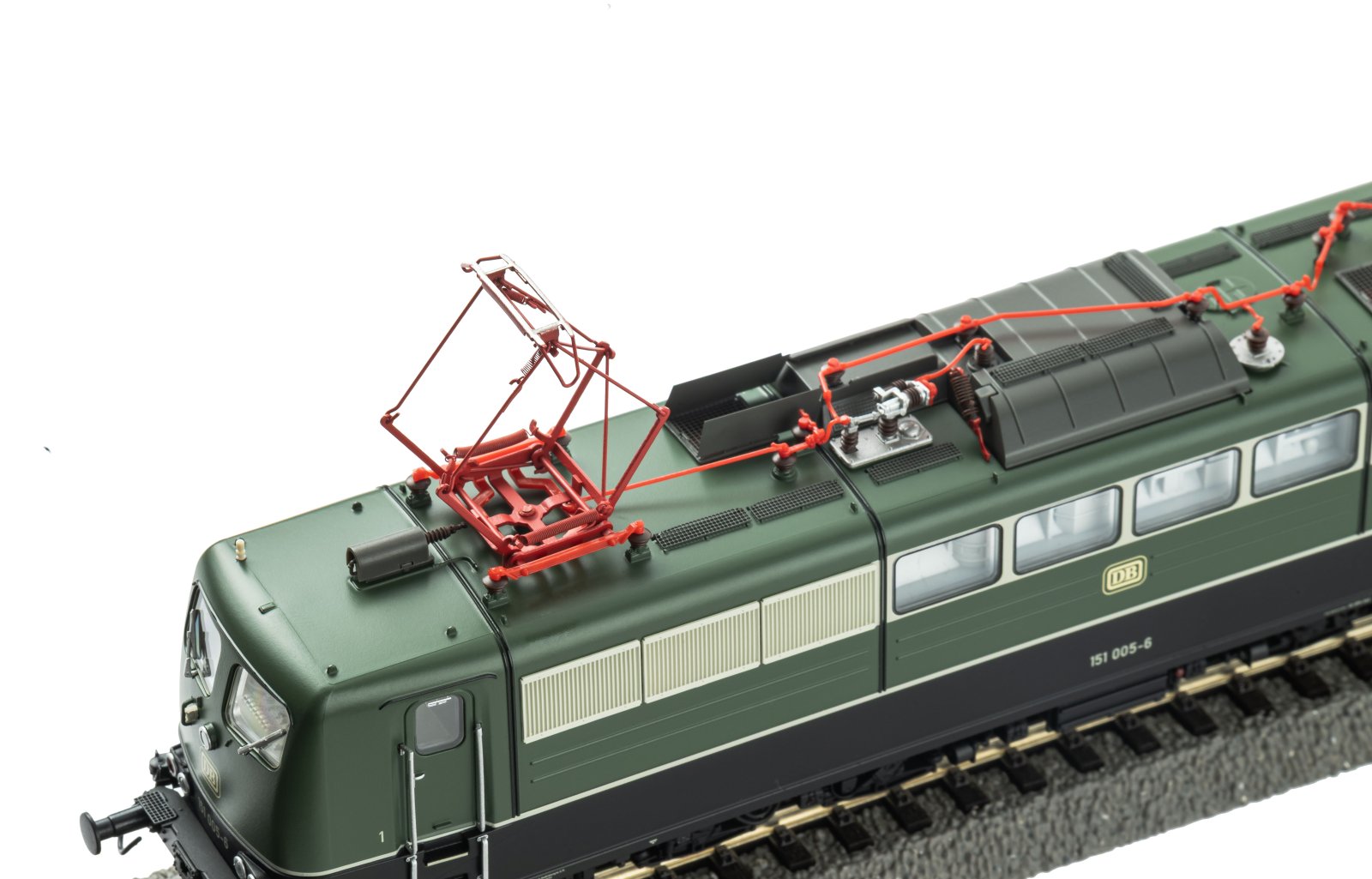 E-Lok/Sound BR 151 grün DB IV + PluX22 Dec.