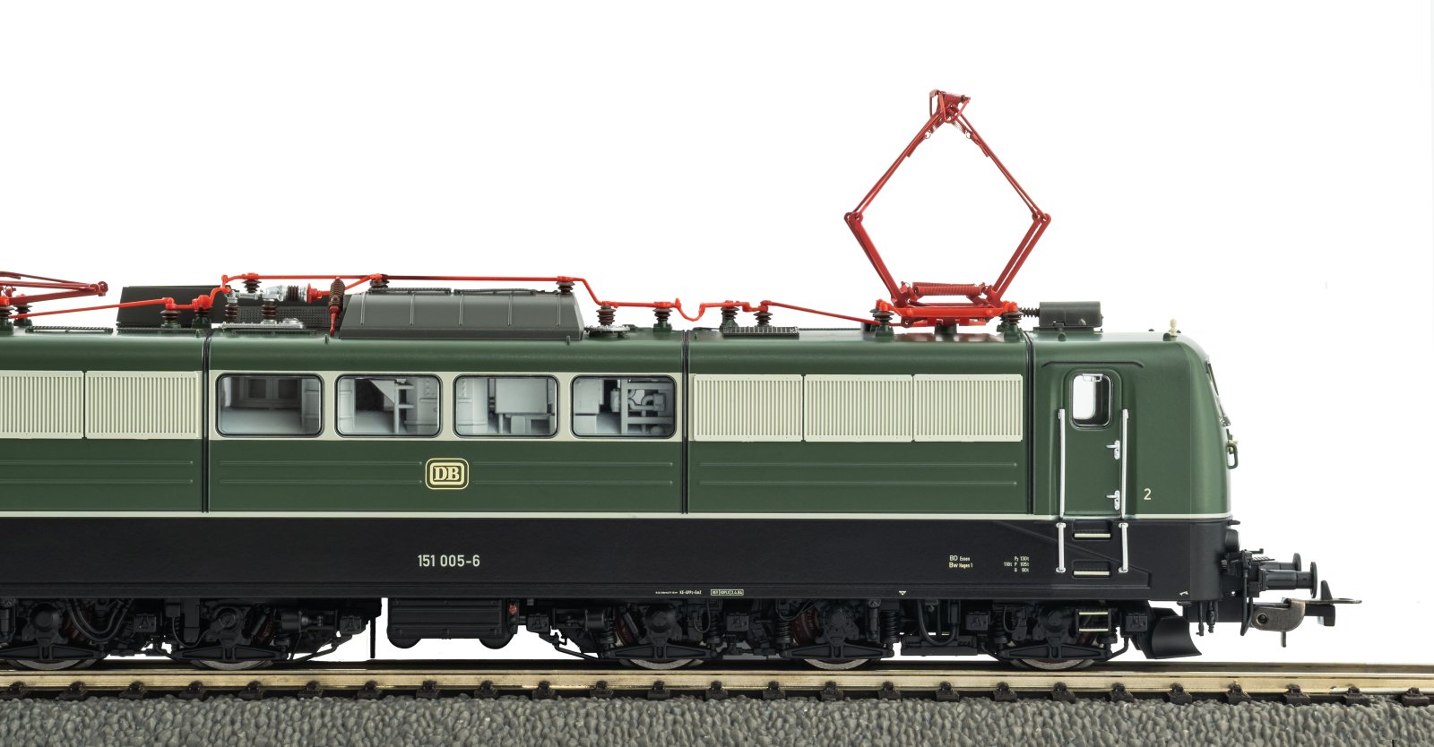E-Lok/Sound BR 151 grün DB IV + PluX22 Dec.