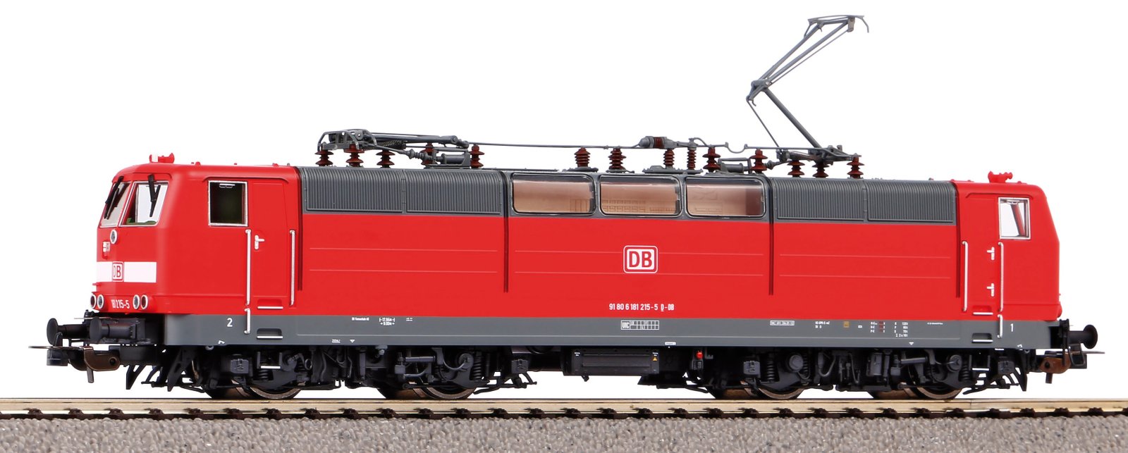 E-Lok/Sound BR 181.2 DB AG vkrot VI + PluX22 Dec.