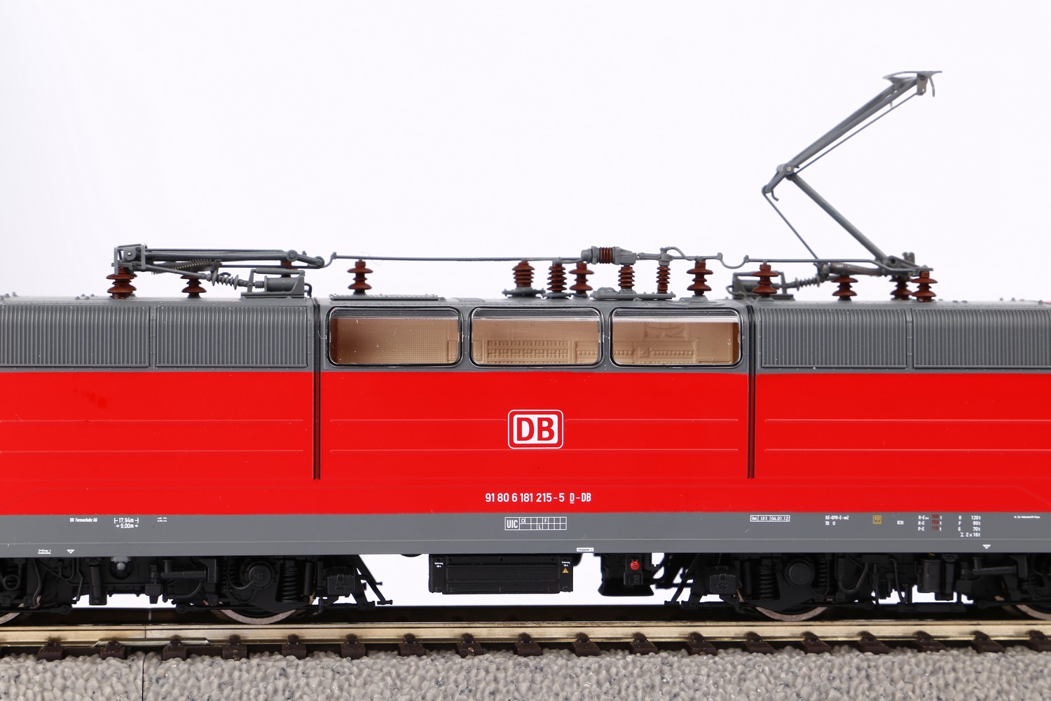 E-Lok/Sound BR 181.2 DB AG vkrot VI + PluX22 Dec.