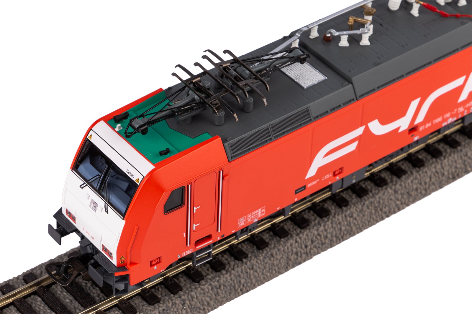 E-Lok/Sound BR 186 Fyra V + 8pol. Dec.