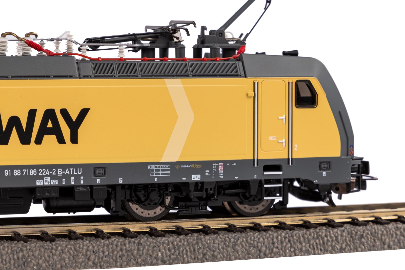 E-Lok/Sound BR 186 Medway VI + 8pol. Dec.