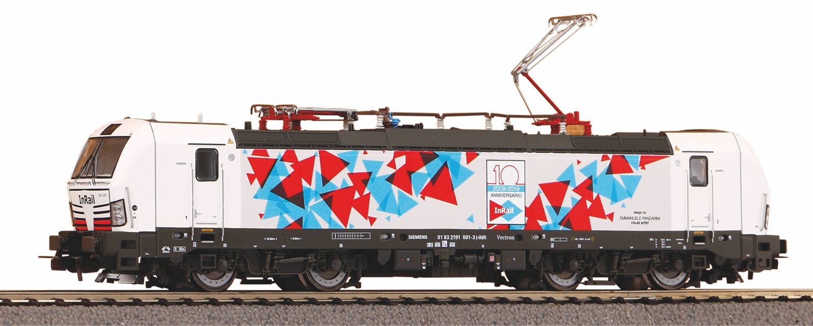 E-Lok/Sound BR 191 InRail VI + PluX22 Dec.