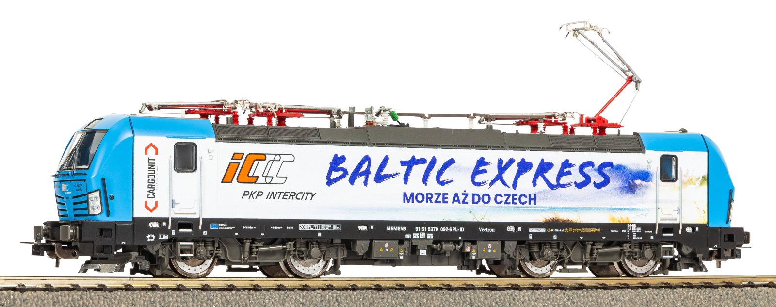 E-Lok/Sound BR 193 Baltic PKP IC VI + PluX22 Dec.