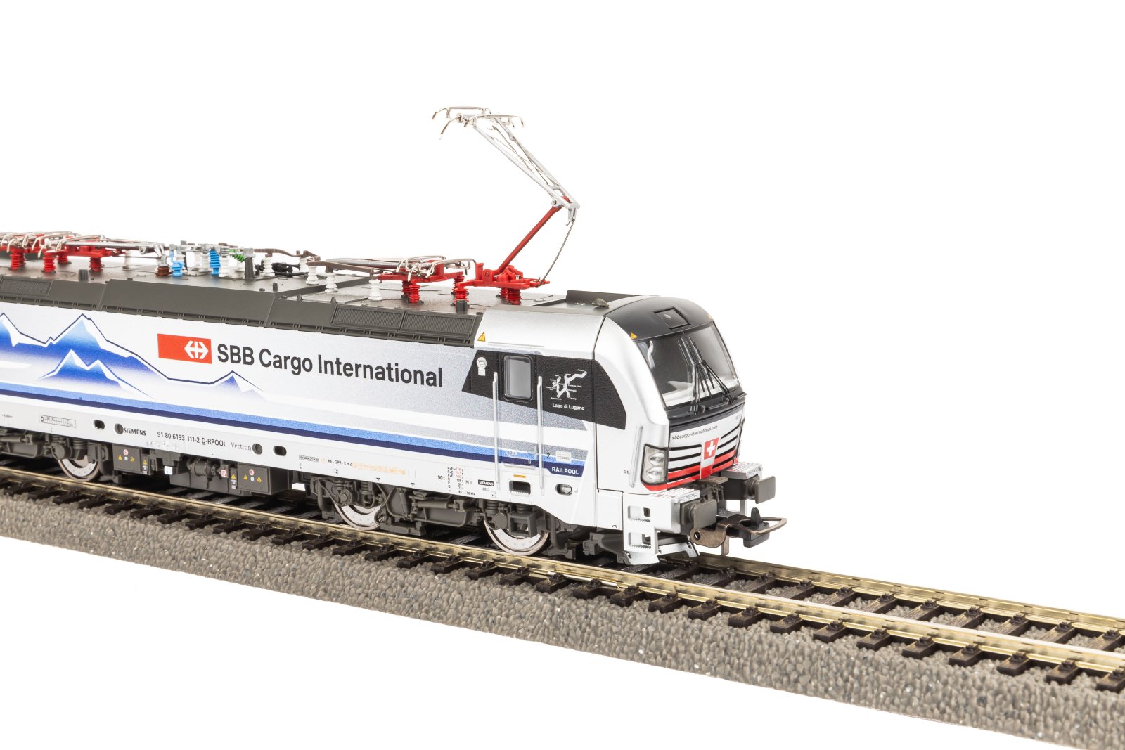 E-Lok/Sound BR 193 Lago di Lugano SBB VI + PluX22 Dec.