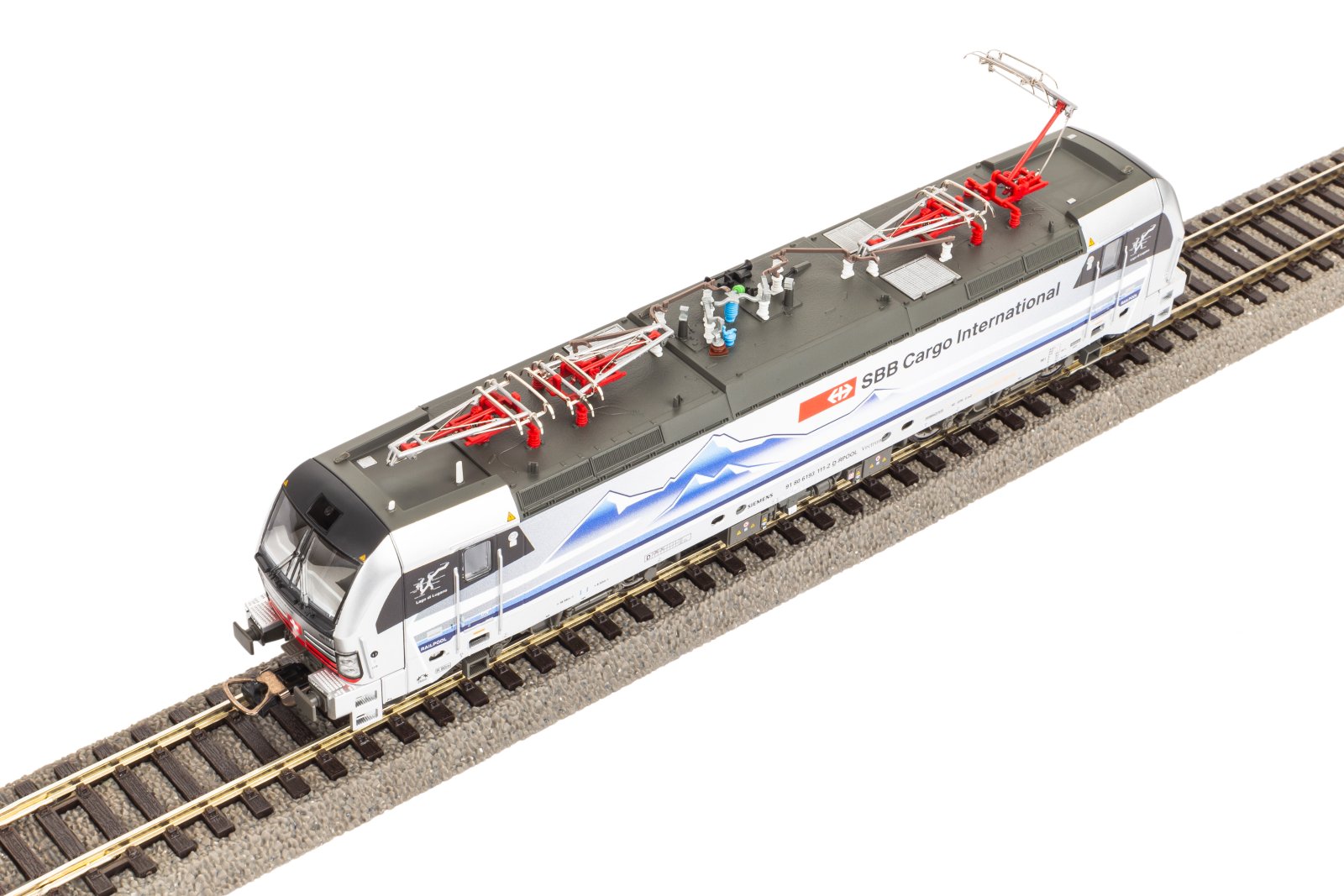 E-Lok/Sound BR 193 Lago di Lugano SBB VI + PluX22 Dec.