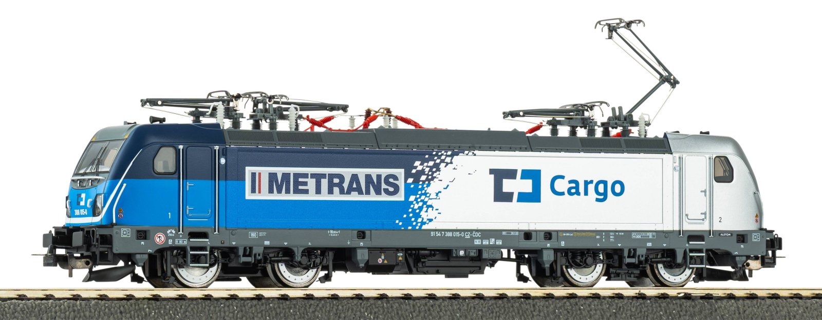 ~E-Lok/Sound BR 388 Metrans Cargo VI + PluX22 Dec.
