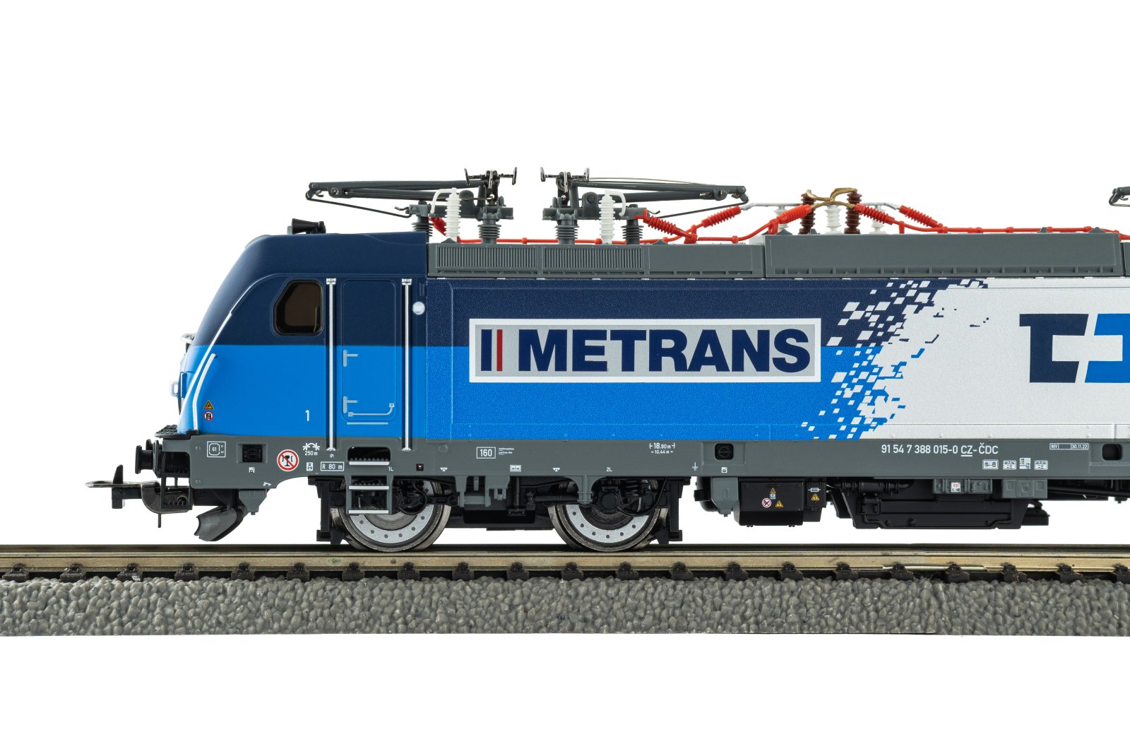 E-Lok/Sound BR 388 Metrans Cargo VI + PluX22 Dec.