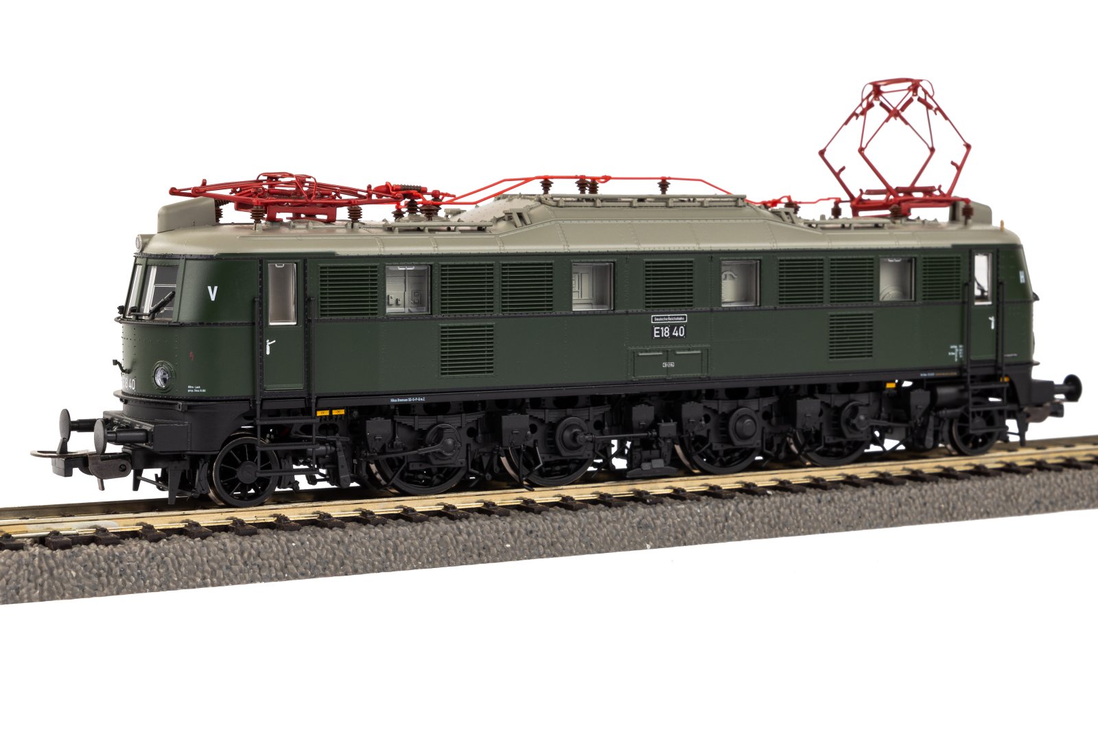 ~E-Lok/Sound BR E 18 DR III + PluX22 Dec.