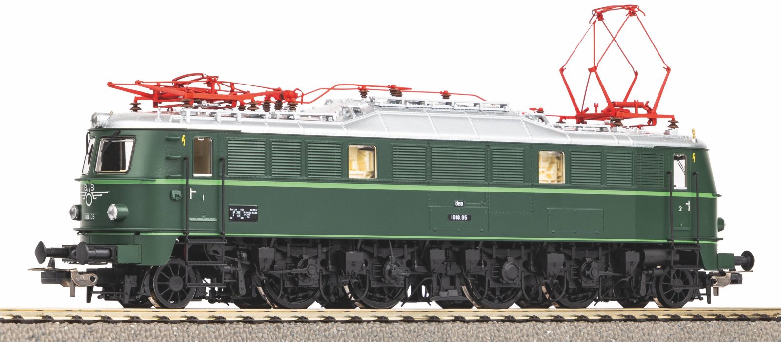 E-Lok/Sound Rh 1018 ÖBB  III + PluX22 Dec.